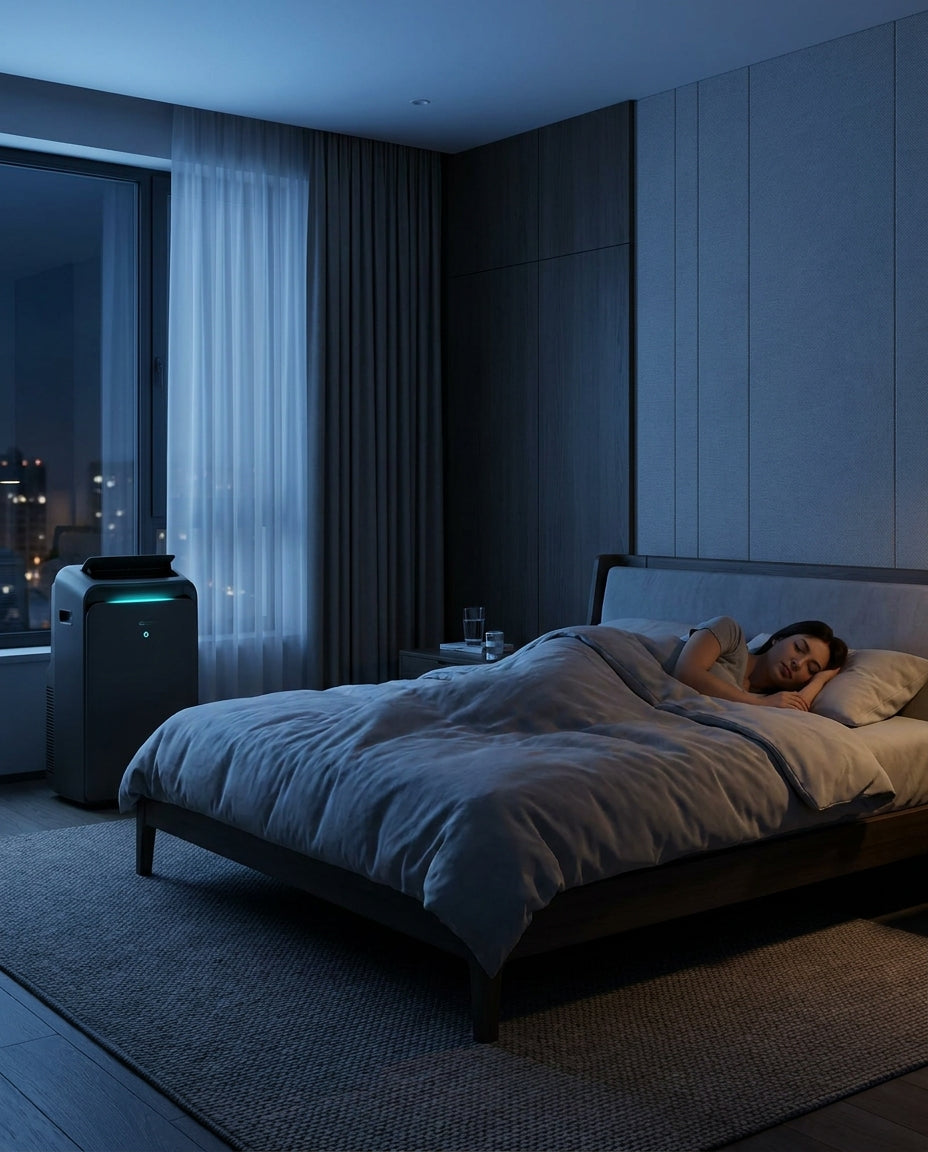 Boréal Pro dans une chambre la nuit